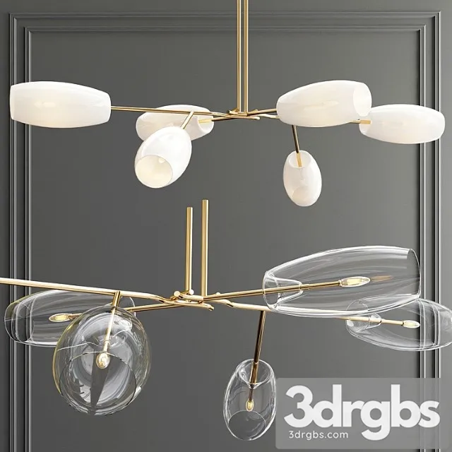 Team koss branching chandelier