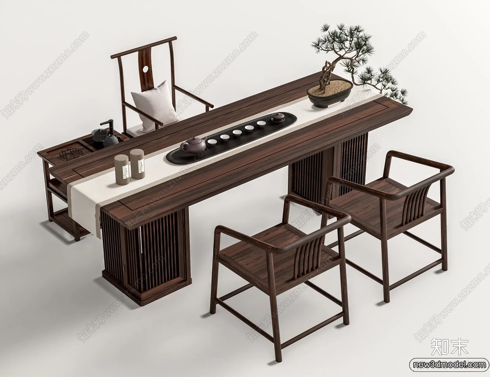 Tearoom – 3D Models – 3D Interior Scenes – 033