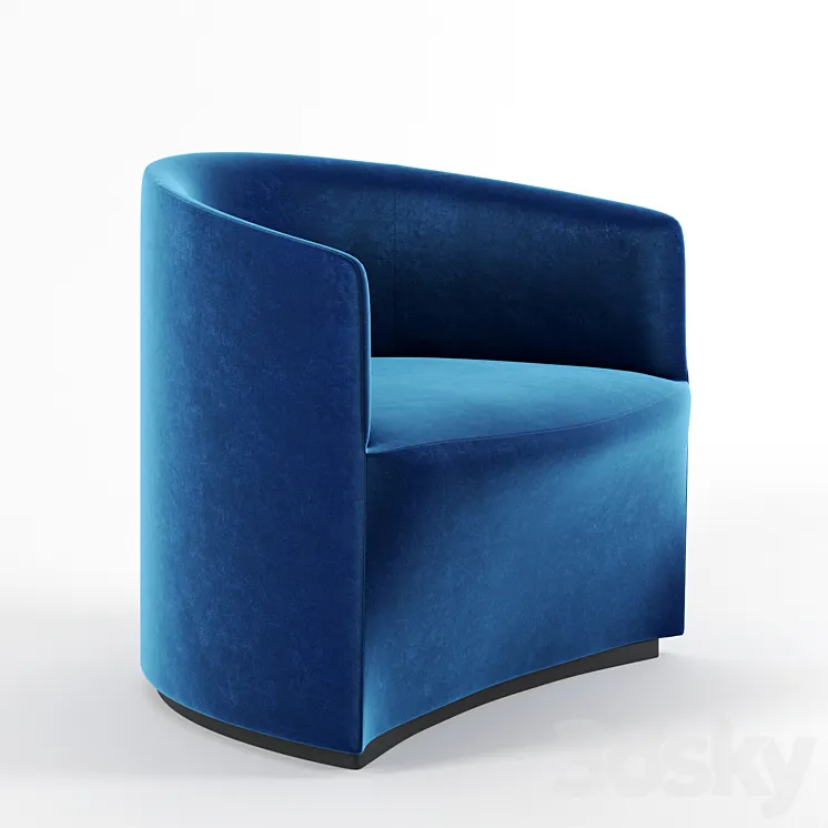 Tearoom Lounge Chair by Menu 3DS Max