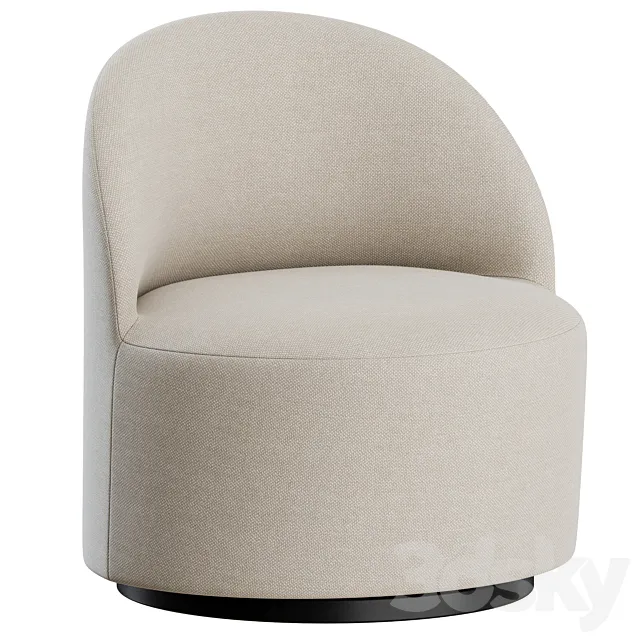 Tearoom Lounge Chairs by Menu 3ds Max