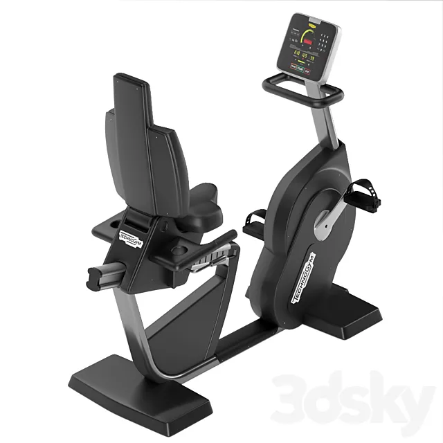 TECHNOGYM RECLINE FORMA BICYCLE 3DS Max Model