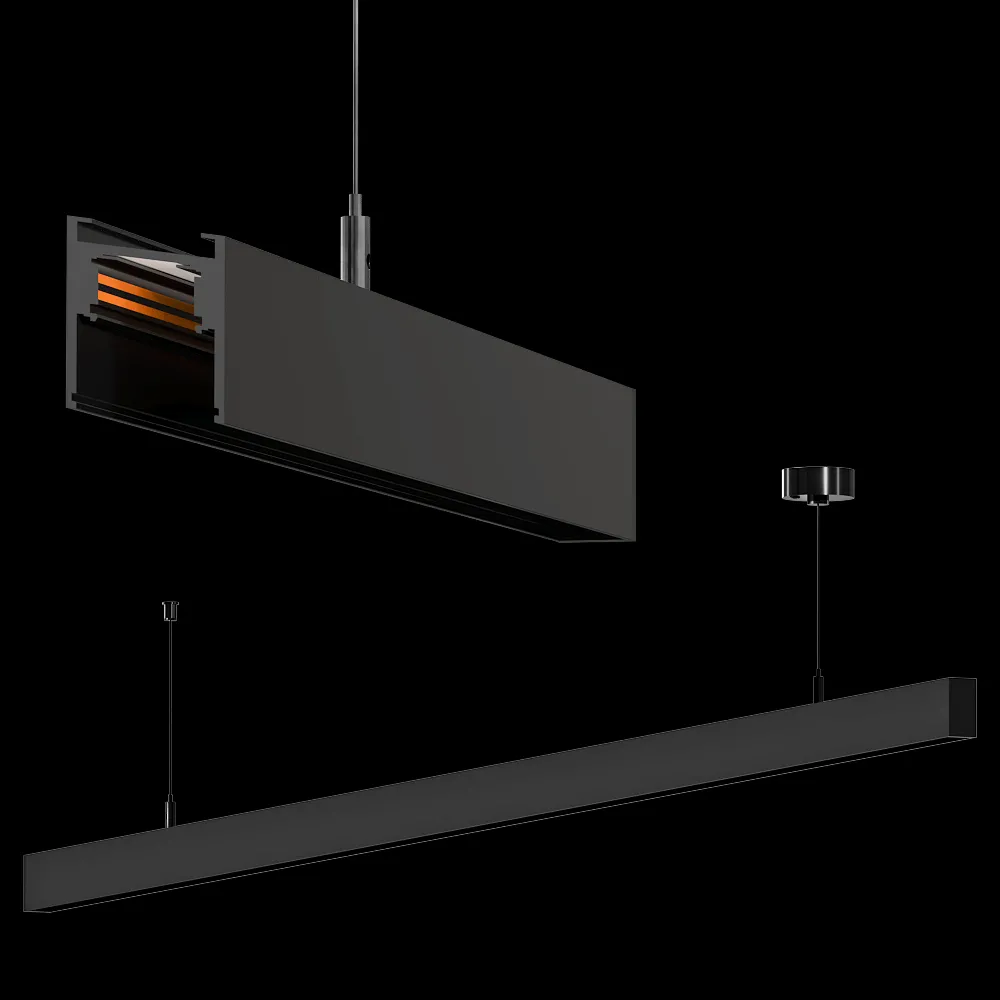 Technolight – Overhead or hanging track 3ds Max