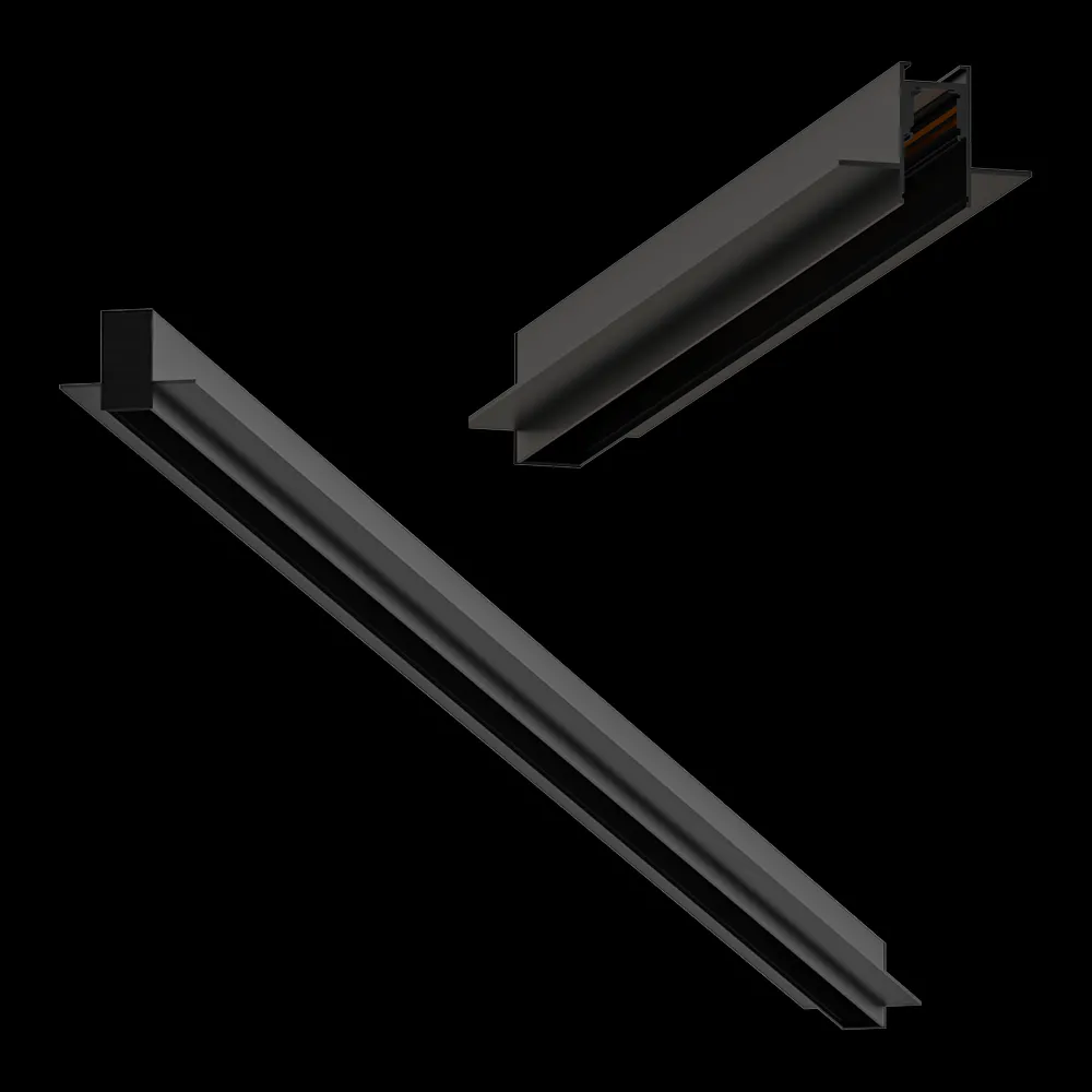 Technolight – Track embedded in drywall 3ds Max