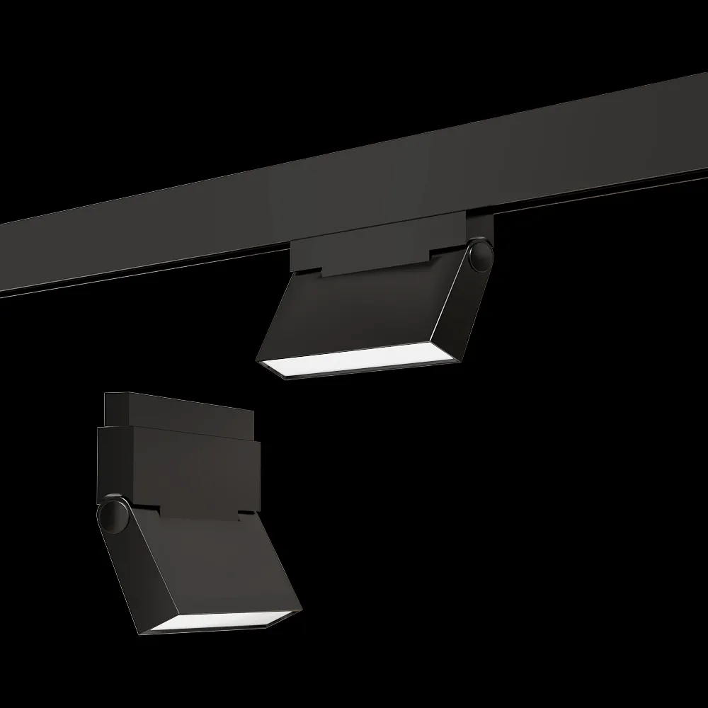 Technolight – Track lamp Line Turn 180 3ds Max