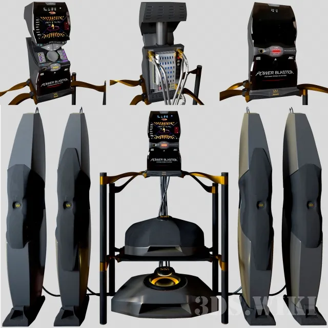 technology – Acoustic system MoM RX-100 3ds Max
