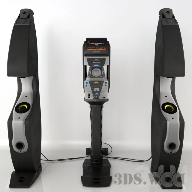 technology – Acoustic system MoM RX-50 3ds Max