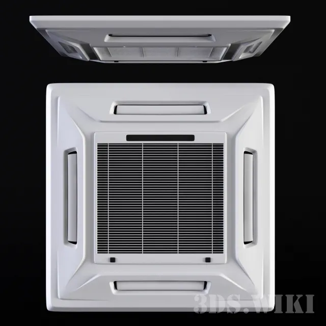 technology – Akvilon air conditioner 3ds Max
