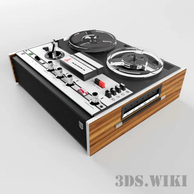 technology – Astra-207 tape recorder 3ds Max