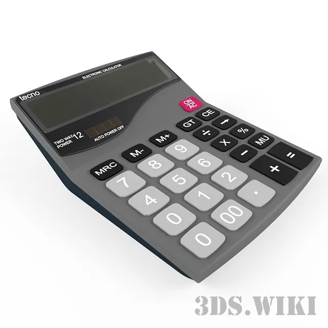 technology – Calculator 3ds Max