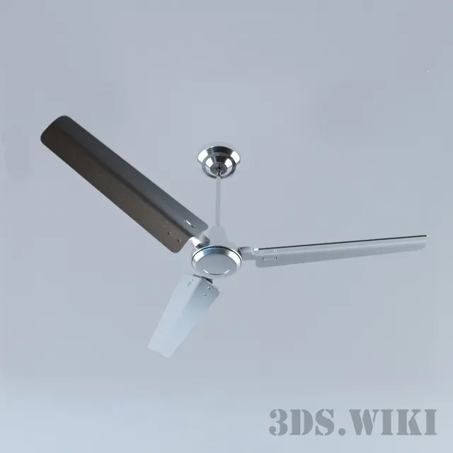 technology – Ceiling aluminum fan 3ds Max