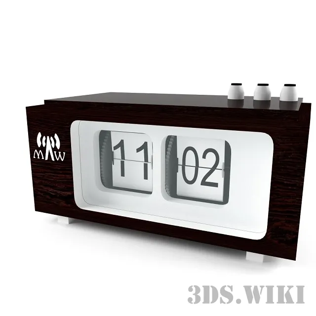 technology – Часы Flip Clock 3ds Max