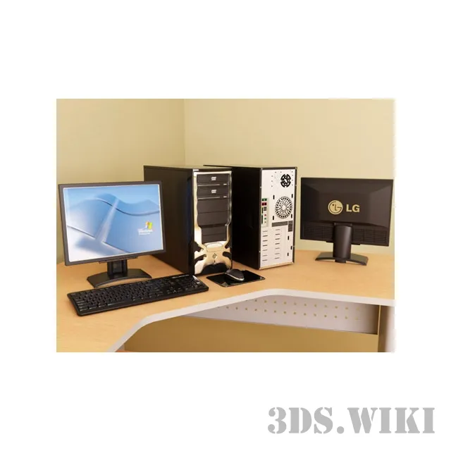 technology – Desktop computer 3ds Max