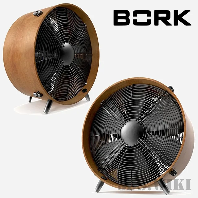 technology – Desktop fan Bork FF NNN 3030 BR 3ds Max
