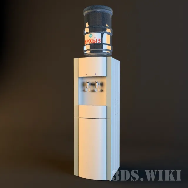 technology – Drinking water machine 3ds Max