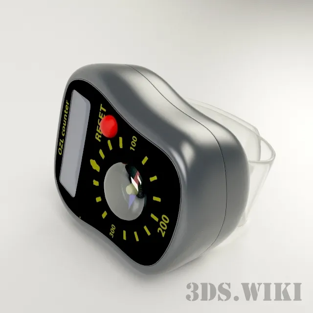 technology – Electronic rosary 3ds Max