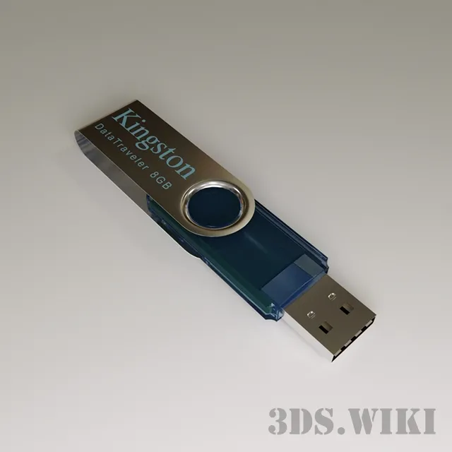 technology – Flash drive Kingston 8GB 3ds Max
