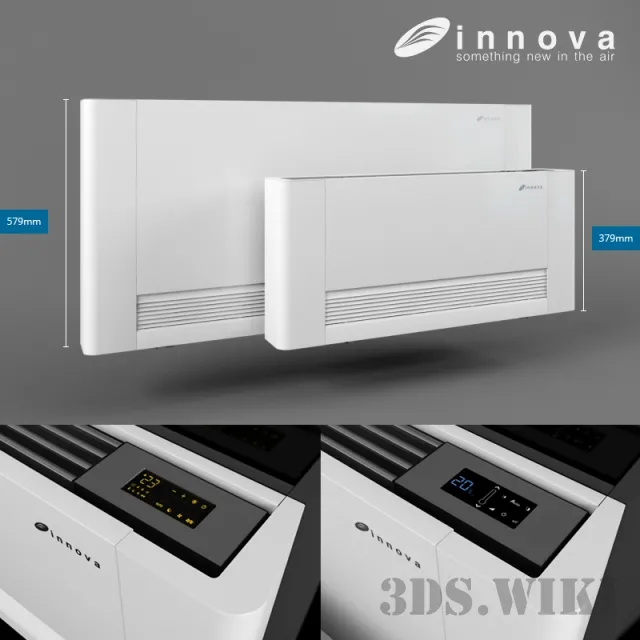 technology – Floor and wall air conditioner INNOVA 3ds Max
