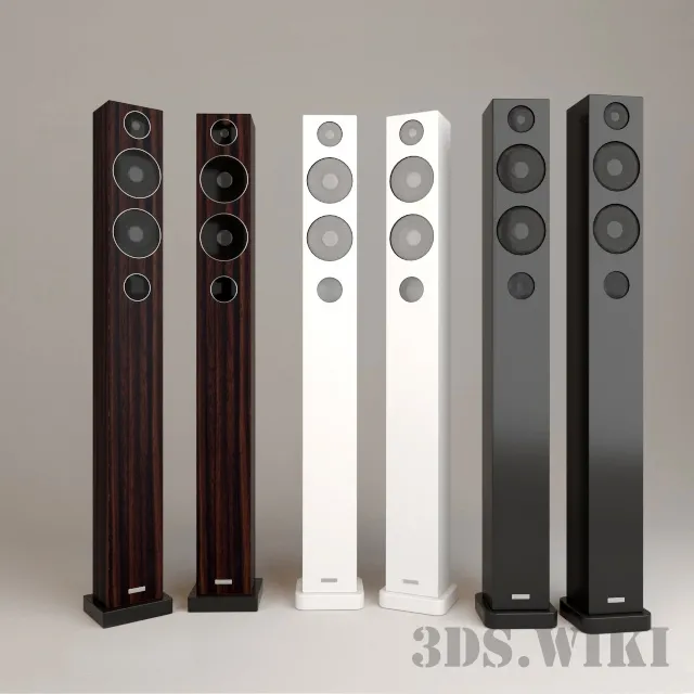 technology – Floor speakers Monitor Audio 3ds Max