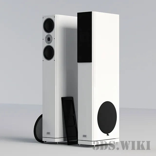 technology – Heco Aleva GT 1002 Piano White 3ds Max