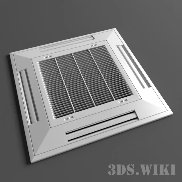 technology – Integrated ceiling air conditioner 3ds Max