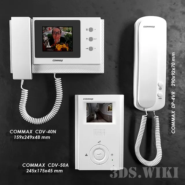 technology – Intercoms Commax 3ds Max