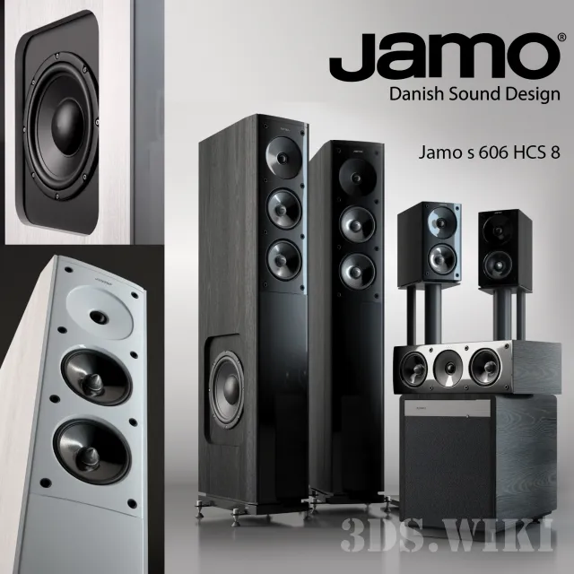 technology – Jamo S606 speaker set 3ds Max