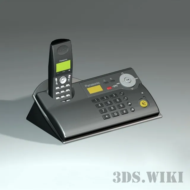 technology – Landline telephone 3ds Max