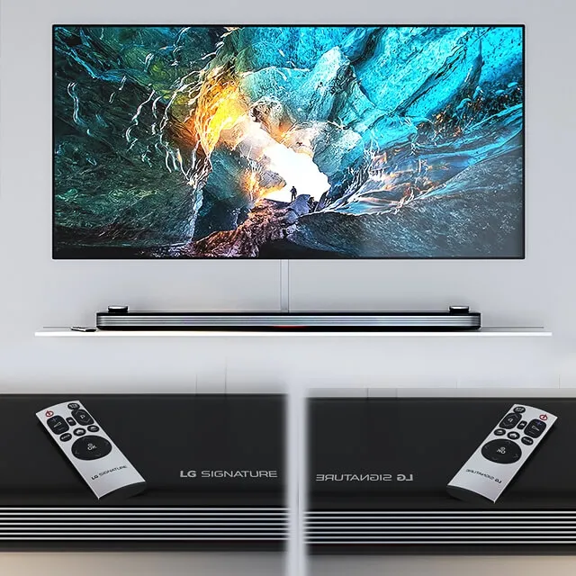 technology – LG SIGNATURE Wallpapper OLED 4K TV 3ds Max