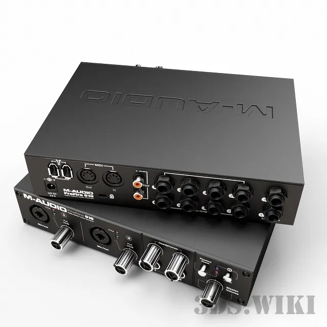technology – M-Audio ProFire 610 3ds Max