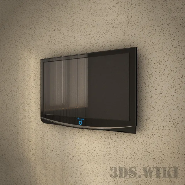 technology – Plasma TV 3ds Max
