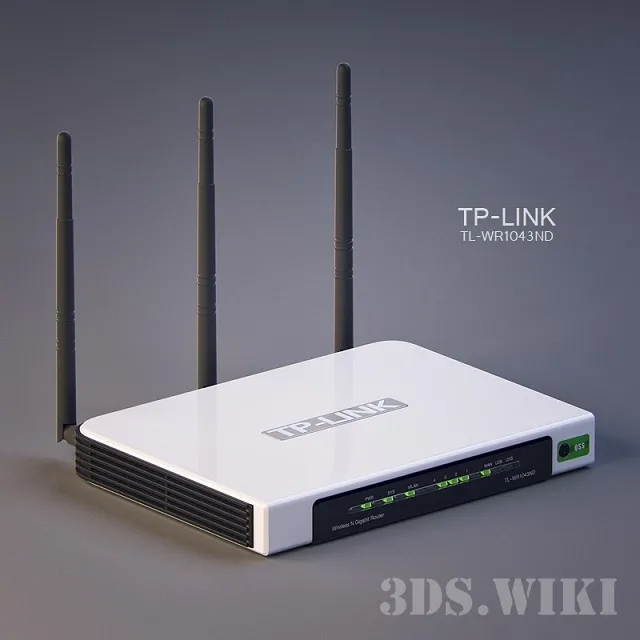 technology – Router TP-LINK 3ds Max