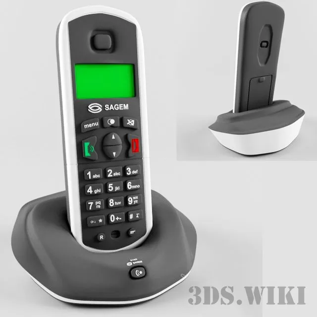 technology – SAGEM phone 3ds Max