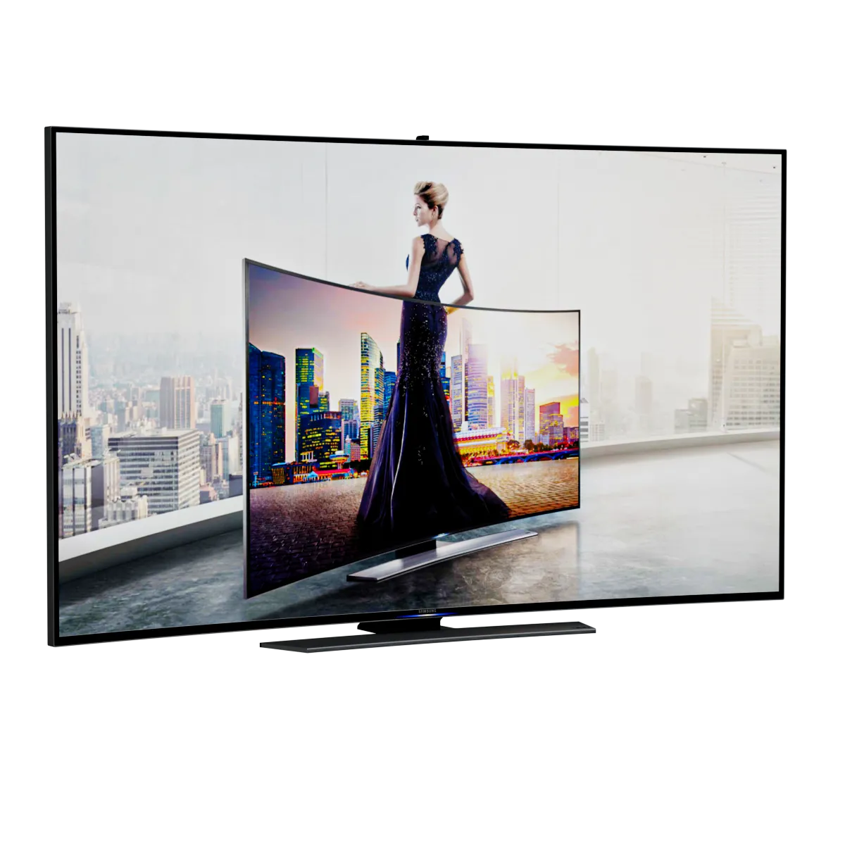 technology – Samsung 4K Ultra HD TV 3ds Max