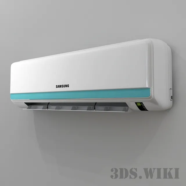 technology – Samsung AirCon Air Conditioner 3ds Max