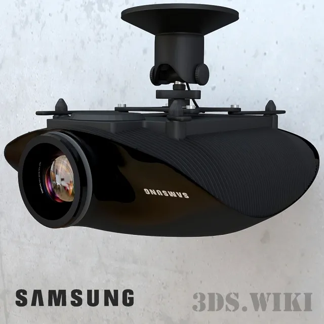 technology – Samsung SP-A8000 projector 3ds Max