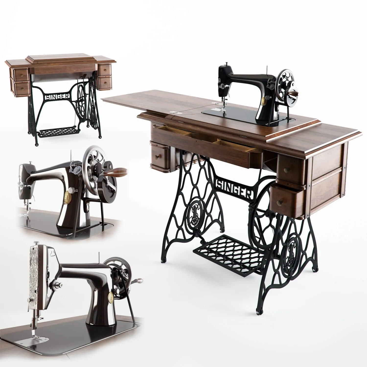 technology – Sewing machine 3ds Max