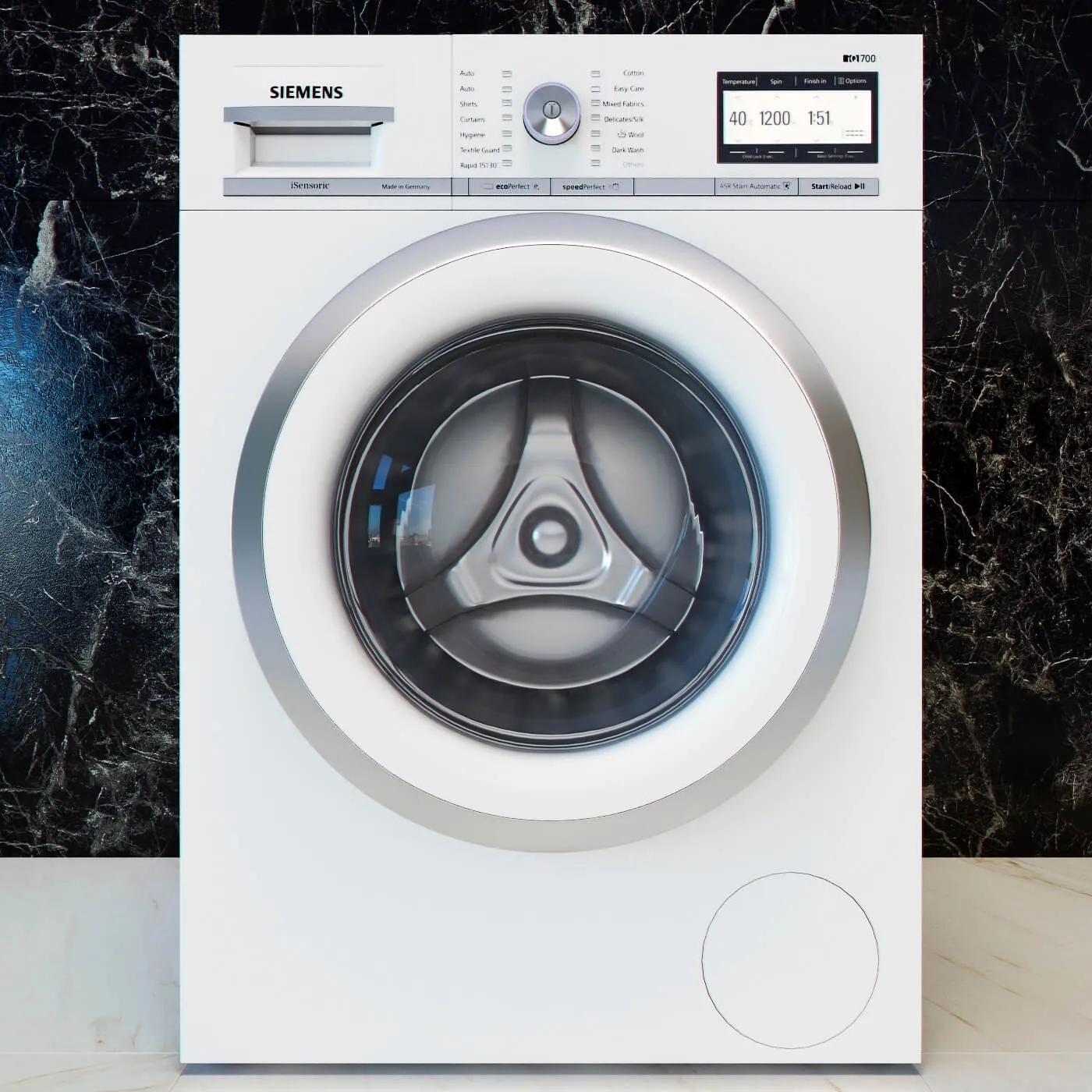 technology – Siemens IQ-700 Washing Machine 3ds Max