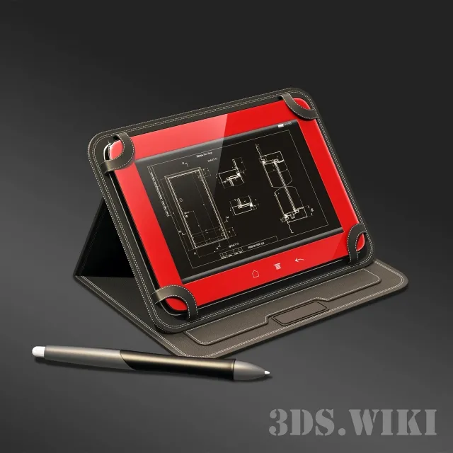 technology – The Tablet (Планшет) 3ds Max