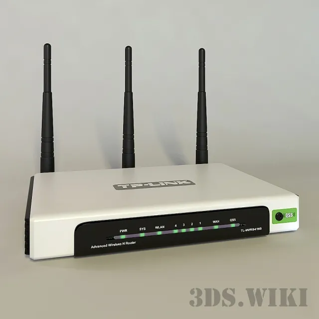technology – Wi-Fi Router TP-LINK 3ds Max