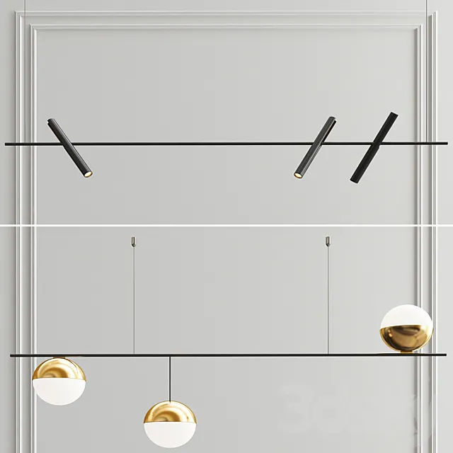 Technum and Kreon Esprit Pendants 3ds Max