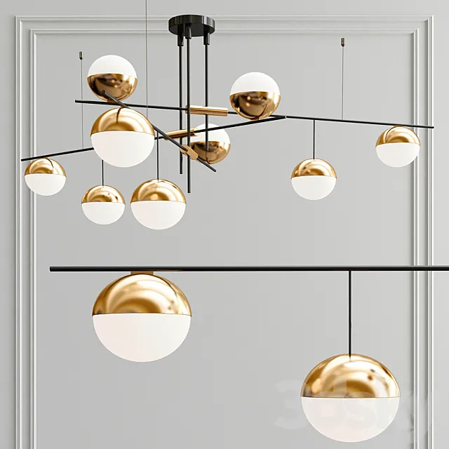 Technum chandelier 3ds Max