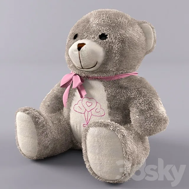 Teddy Bear 3ds Max