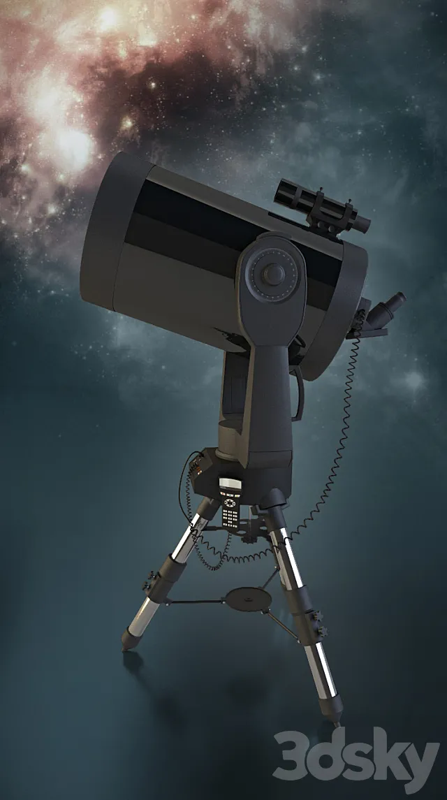 Telescope 3ds Max