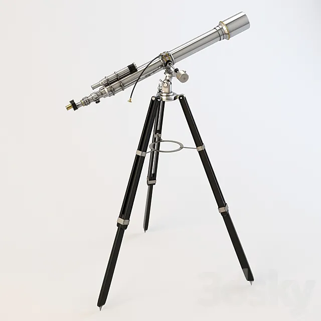 Telescope 3DS Max Model