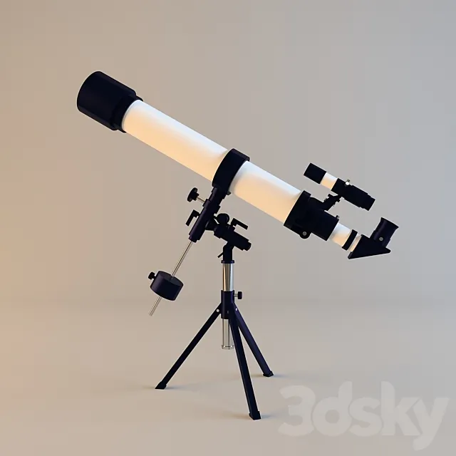 Telescope TAL-75R 3DSMax File