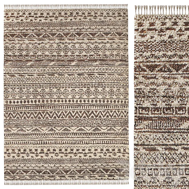 TEMERA WOOL RUG 3ds Max