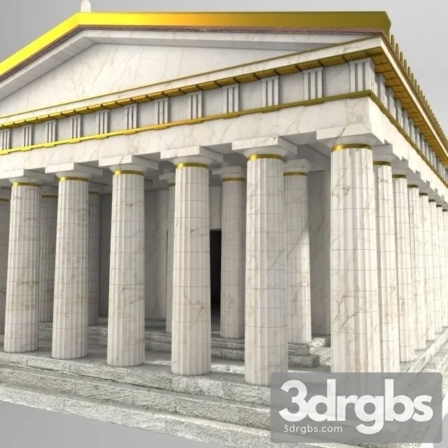 Temple Pantheon 3dsmax Download
