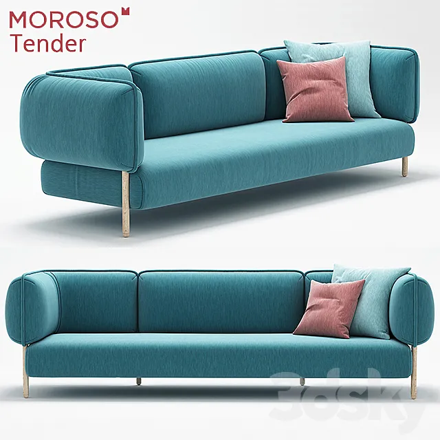 Tender sofa 3DS Max Model