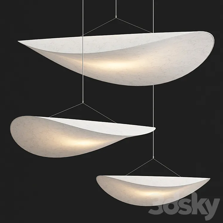 Tense Pendant Lamp 3DS Max Model