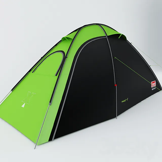 Tent Coleman Exponent 3ds Max